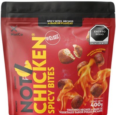 NotChicken Spicy Bites 400grs