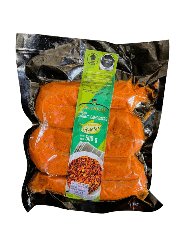 Chorizo Campestre de Soya 500grs