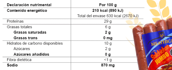 Salchichas Veganas tipo Viena 475grs