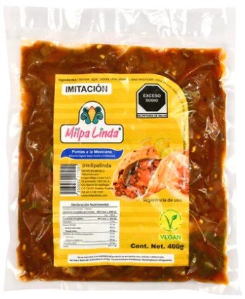 Guiso tipo Puntas a la Mexicana 400grs