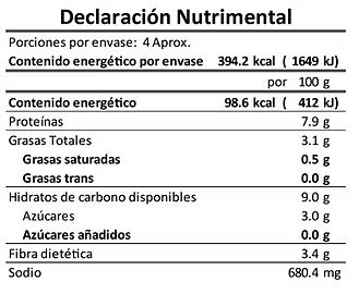 Guiso tipo Puntas a la Mexicana 400grs