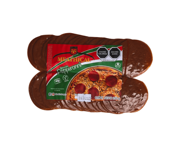Imitación Pepperoni a Base de Trigo 250grs