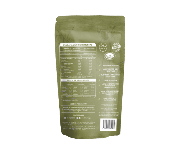 Proteína de Chícharo en Polvo 750grs