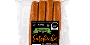 Salchicha Ahumada a Base de Proteína de Trigo